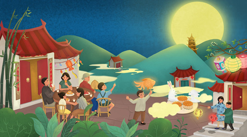 中秋節(jié)的說(shuō)說(shuō)，關(guān)于中秋節(jié)的句子